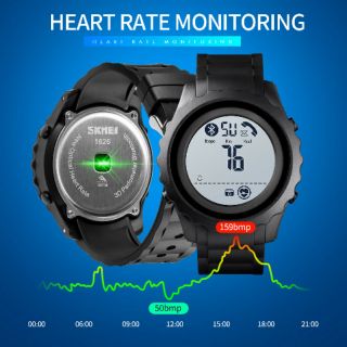 SKMEI 1626 นาฬิกา Smart Watch เชื่อมต่อบลูทูธ นับแคลอรี่ วัดการเต้นหัวใจ Multifunction