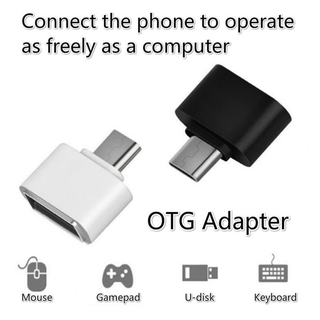อะแดปเตอร์แปลง Micro Usb Otg To Usb Type C Otg สําหรับ Samsung Huawei Android Type - C