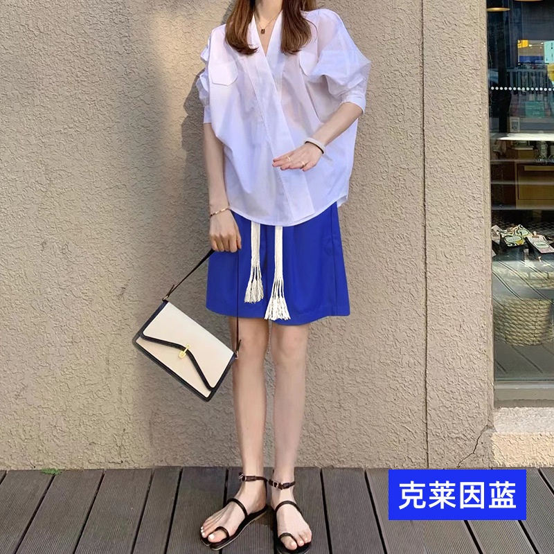 e-ifini-กางเกงขาสั้น-กางเกงขาสั้นผู้หญิง-เกาหลี-ใส่เดินทาง-ใส่สบายๆ-แฟชั่น-เอวสูง-ผ้าฝ้าย-ใส่สบายๆ-2022-new-061711