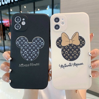 เคสไอโฟนมิกกี้เม้าส์ 🔥 iPhone 12 Pro XS Max เคสไอโฟน11 เคสi12 โปร X 2020 เคสไอโฟน12 Xr 8 iPhone12 Apple เคสไอโฟน7พลัส 11 เคสไอโฟน8พลัส Max 7 plus 6 12 mini เคส i8plus เคสi11 SE2 เคสไอโฟน6sPlus Mickey Case