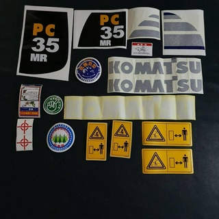 สติ๊กเกอร์ โคมัตสุ KOMATSU PC35MR2