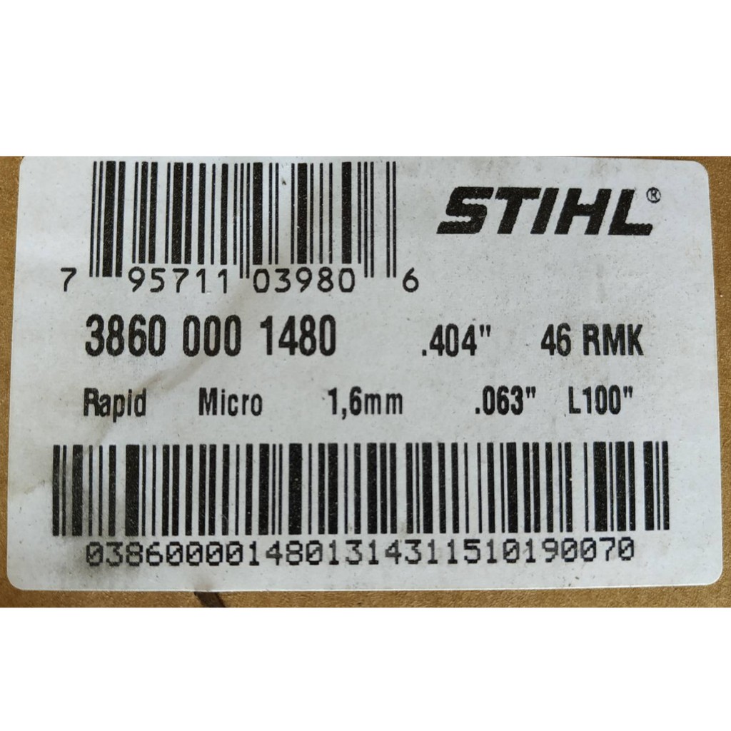 ภาพสินค้าข้อต่อโซ่ STIHL 3/8 3623 และ 3/8P 3636 และ.404 3860 (ธรรมดา)(แท้) จากร้าน nkp_craftsman_tool บน Shopee ภาพที่ 6