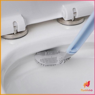 BUAKAO แปรงขัดห้องน้ำ ทรงไม้กอล์ฟ สามารถขัดได้ทุกซอก  Golf toilet brush