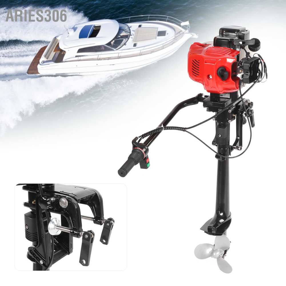 aries306-มอเตอร์เครื่องยนต์เรือไฟฟ้า-2-จังหวะ-3-6hp-พร้อมระบบทําความเย็นอากาศ-ปลั๊ก-us-110-130v