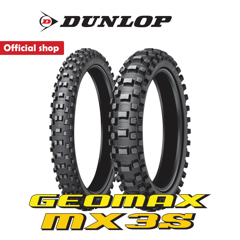 R/B WCKG1200D33 - TIRE - FRONT - 60/100-12- DUNLOP MX3S