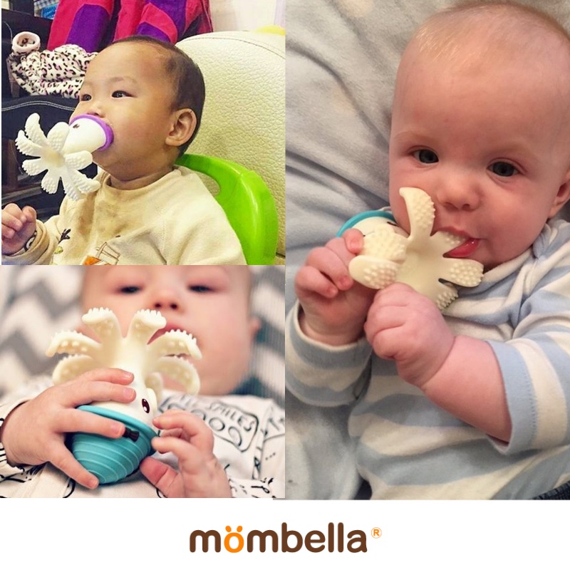 mombella-มัมเบล่า-แบรนด์แท้-ยางกัดปลาหมึก-ยางกัดเด็ก-มัมเบลล่า-doo-the-octopus-ยางกัดเด็ก-แก้คันเหงือก-bpa-free