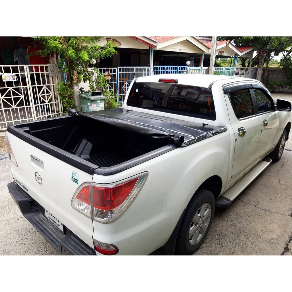 ผ้าใบปิดกระบะ-mazda-bt50-pro-ยี่ห้อ-hooklock-โรงงานขายเองดีทนถูก