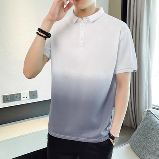 เสื้อโปโลสีพื้น เสื้อโปโล สำหรับผู้ชาย Men Polo Shirt