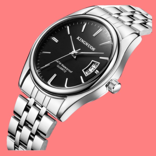 นาฬิกาข้อมือผู้ชาย-ถูก-สวย-ทน-40-มม-สายสแตนเลส-40-mm-stainless-strap-men-wristwatch
