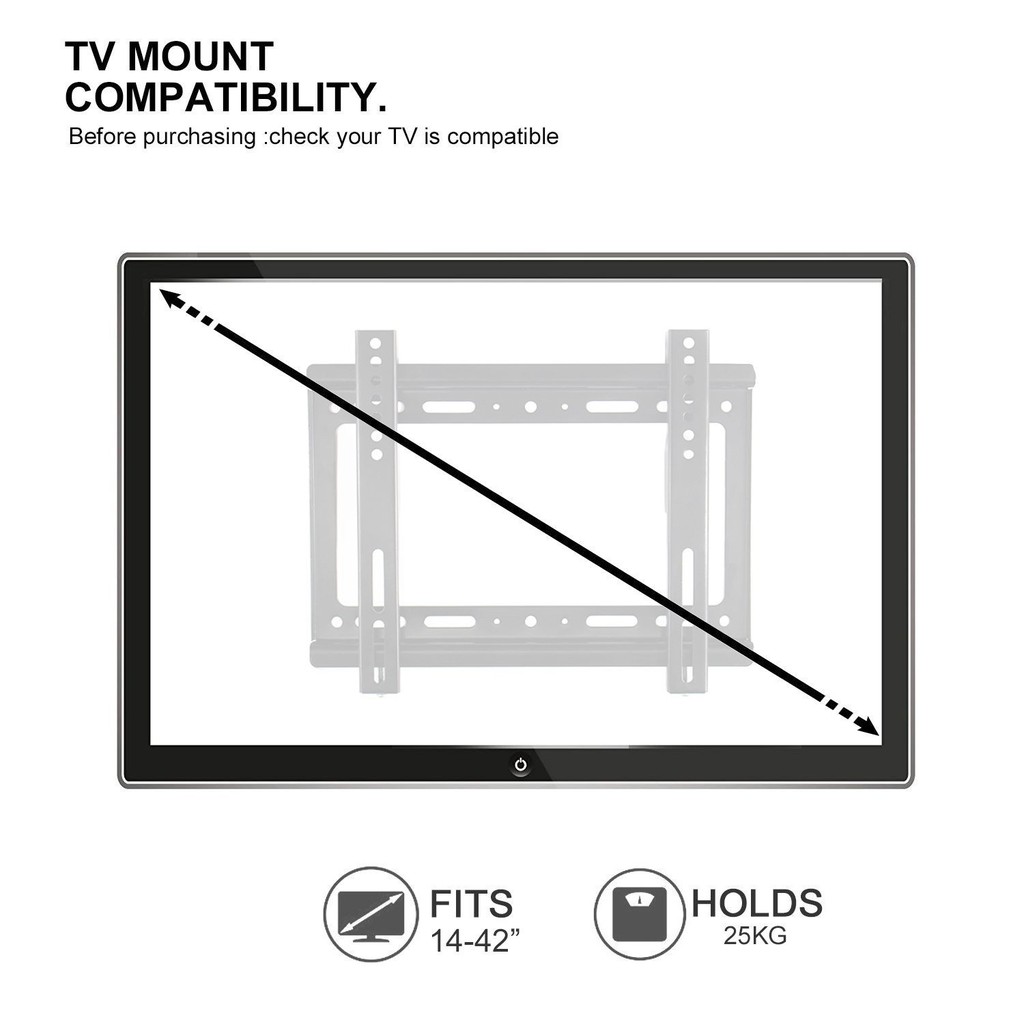 mlife-ขาแขวนทีวี-14-42-นิ้ว-ที่ยึดทีวี-ที่แขวนทีวี-ขาแขวนยึดทีวี-ขายึดทีวี-full-motion-plasma-lcd-led-tv-wall-mount
