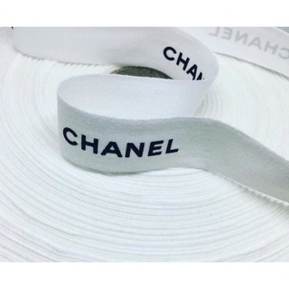 ภาพหน้าปกสินค้าริบบิ้น ชาแนล Chanel ribbon ของแท้ สีขาว off-white ของใหม่ ซึ่งคุณอาจชอบสินค้านี้