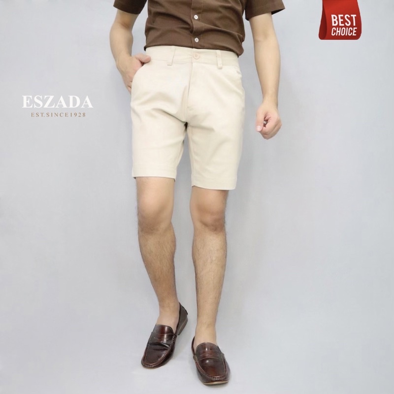ภาพสินค้าESZADA กางเกงขาสั้นผู้ชายผ้าชิโน่ เกรดA+พร้อมป้ายห้อย (KS1) จากร้าน eszada บน Shopee ภาพที่ 4