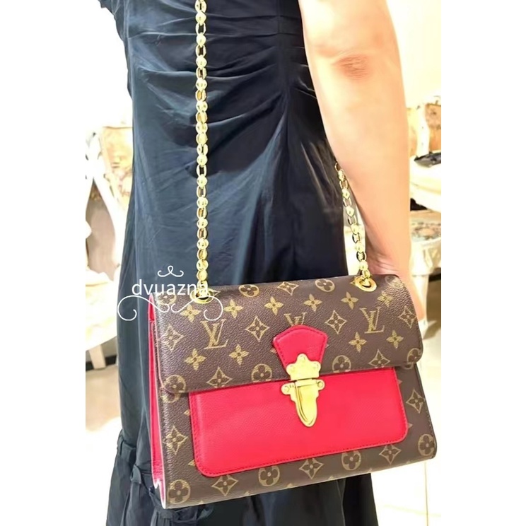 กระเป๋าสะพายโซ่-louis-vuitton-lv-victoire-แท้