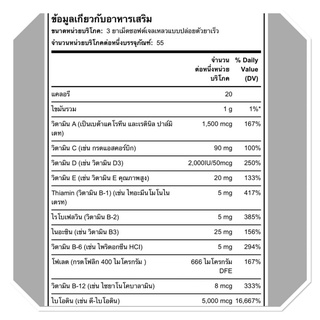 ภาพขนาดย่อของภาพหน้าปกสินค้าเก็บโค้ดลดเพิ่ม  VITAMIN HAIR ,SKIN & NAILS + BIOTIN 5000 MCG + VITAMIN D3 920 IU  ( วิตามินบำรุง ) จากร้าน 22online_vitaminusa บน Shopee ภาพที่ 1