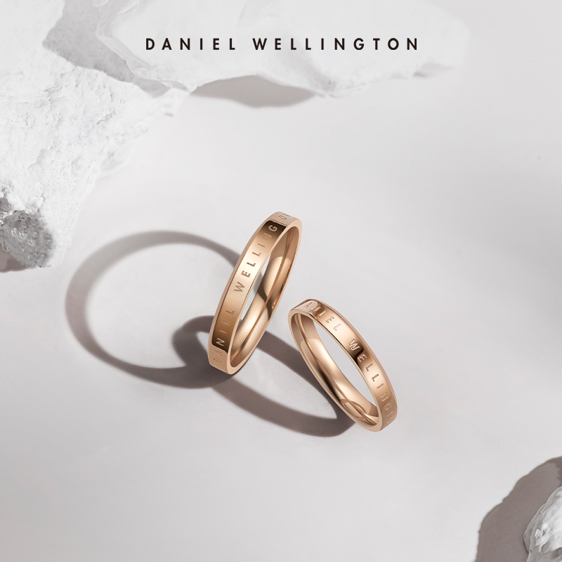 dw-แหวนสวมนิ้ว-ทำจากไทเทเนียม-ชุบเหล็ก-18k-สีโรสโกลด์-เงิน-ขนาดเล็ก-สำหรับผู้หญิง-dor03