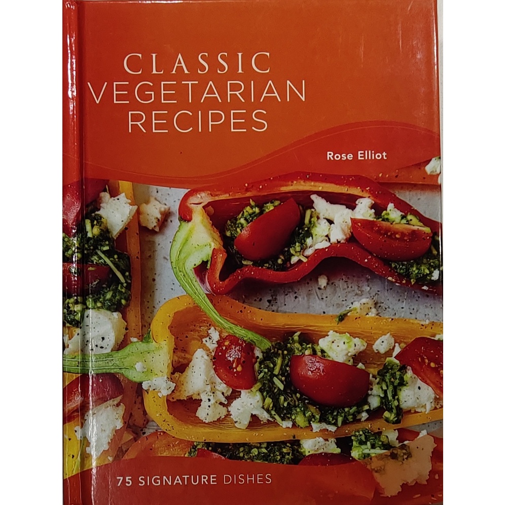 หนังสือ-อาหาร-มังสวิรัต-ภาษาอังกฤษ-classic-vegetarian-recipes-160page