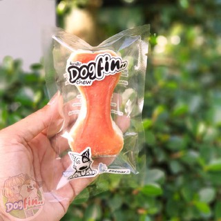 สินค้า Dogfin (ด็อกฟิน) ครั้นชี่หน้าไก่อบ 3.5 นิ้ว สำหรับสุนัขทุกสายพันธุ์