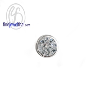 Finejewelthai-จี้-เพชร-จี้เพชร-เพชรพรีเมียม-Diamond-CZ-Silver-Pendant-P1086cz00e (ราคาต่อชิ้น)