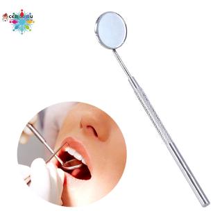 Stainless Steel Dental Mirror Instruments Mouth For Checking Applying Tools TCH