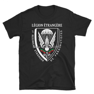 เสื้อยืดวินเทจเสื้อยืดผ้าฝ้าย พิมพ์ลาย Legion Etrangere Paratrooper สไตล์ฝรั่งเศส ฮิปฮอป ฮาราจูกุ แนวสตรีท Lmcaci31Hhfi1