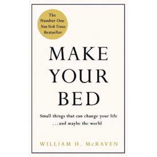 หนังสือภาษาอังกฤษ Make Your Bed: 10 Life Lessons from a Navy SEAL