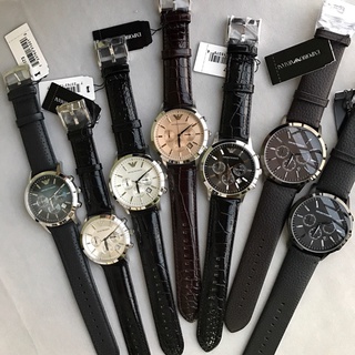 สินค้า Armani Ar2432 Ar2433 Ar2447 Ar2473 versatile man\'s chrono business quartz watch runway timepiece handsome wristwear