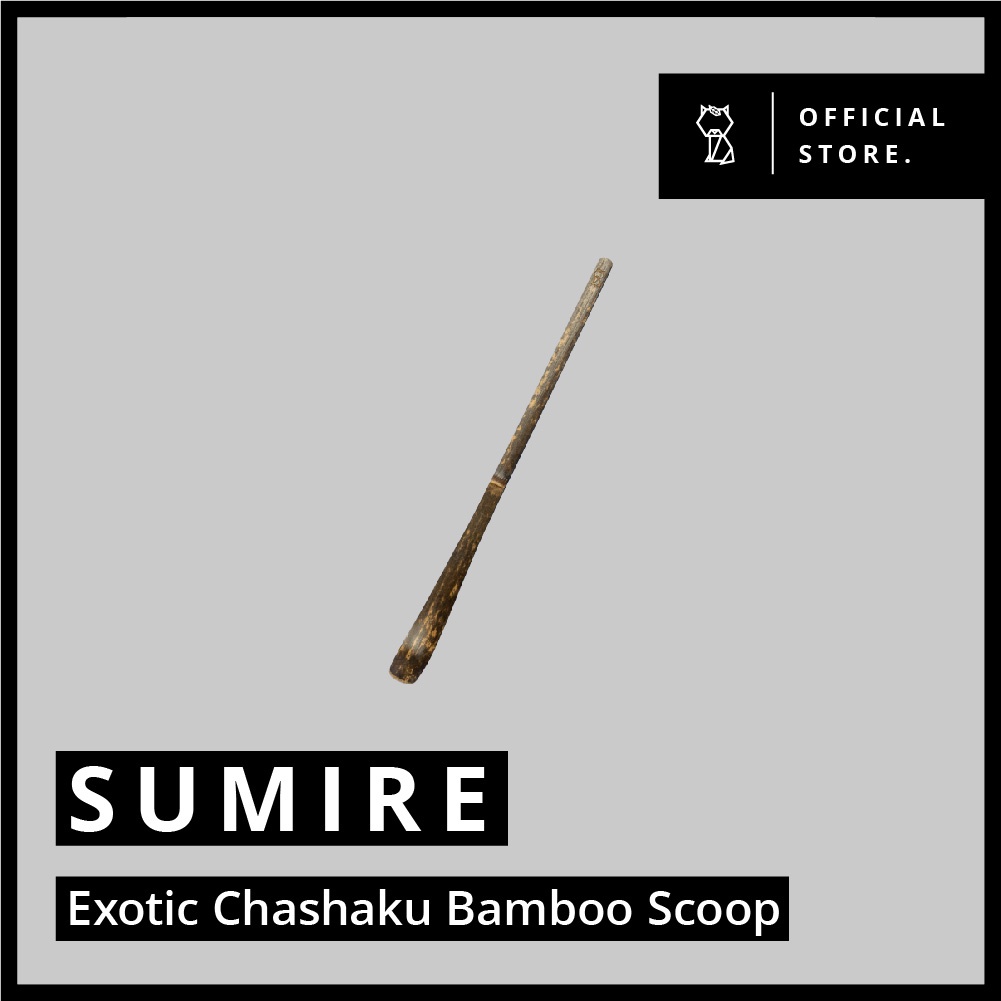 ภาพหน้าปกสินค้าSUMIRE / Exotic Bamboo Scoop  ไม้ตักผงชา Niko Neko Matcha