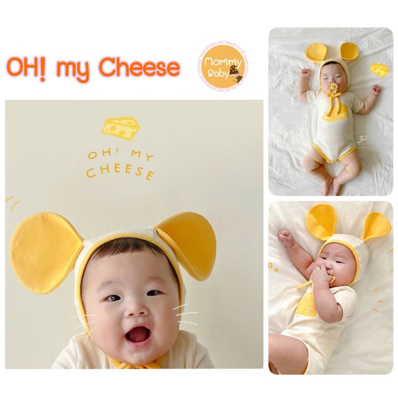 ภาพหน้าปกสินค้าAMOH my Cheese​ Type B บอดี้​สูท​ชีสเเรกเกิดถึงปีครึ่งรุ่น B