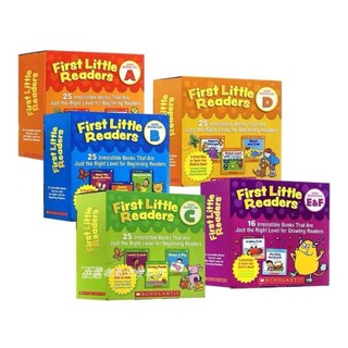 🔥พร้อมส่ง!!🔥Scholastic First Little Readers ABCDEF รวม 116 เล่ม หนังสือฝึกอ่านภาษาอังกฤษ 🔥