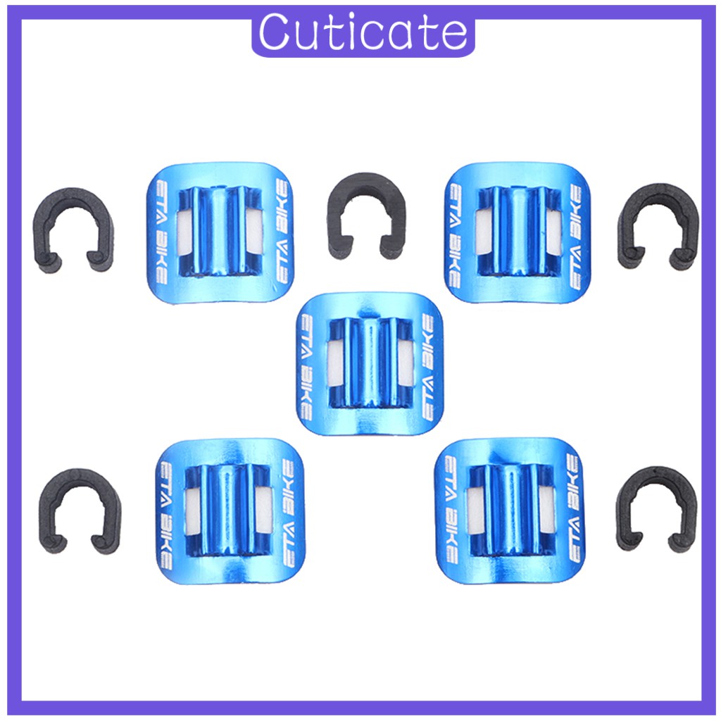 cuticate-คลิปยึดสายเบรคจักรยานเสือภูเขา-5-ชุด