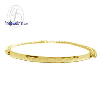 Finejewelthai สร้อยแขนเงิน-สร้อยข้อมือเลส-bracelet-Less-Bangle-Silver-Design - T306800h-g