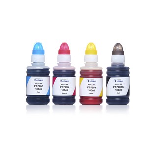 ส่งฟรี!!Fast Ink หมึกเติมเทียบเท่า Canon Ink Gi 790 BKCMY ชุด 4 สี For Canon G1000/2000/3000/4000/1010/2010/3010/4010