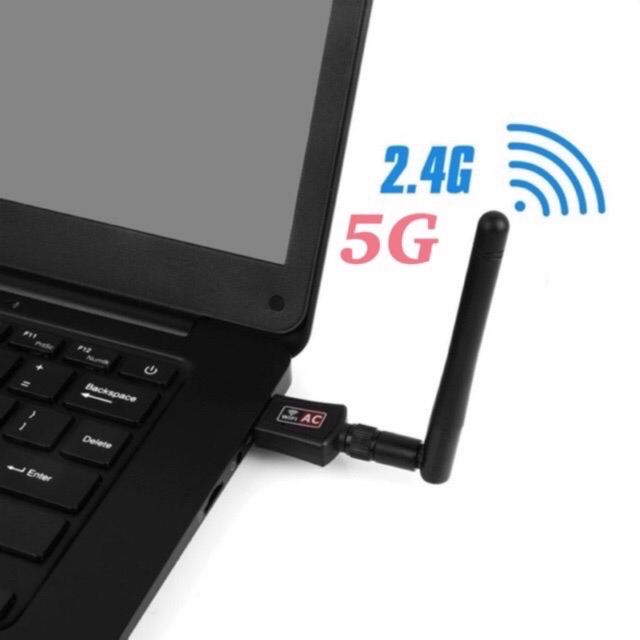 ภาพหน้าปกสินค้าDual Band USB Adapter wifi มีทั้ง 300 Mbps กับ 600 Mbps  เสา ตัวรับสัญญาน wifi Wireless รองรับ 2.4G และ 5G จากร้าน bmore_shop บน Shopee