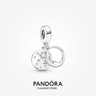 Pandora จี้รูปดวงจันทร์และดาว ของขวัญวันหยุด สําหรับผู้หญิง p804