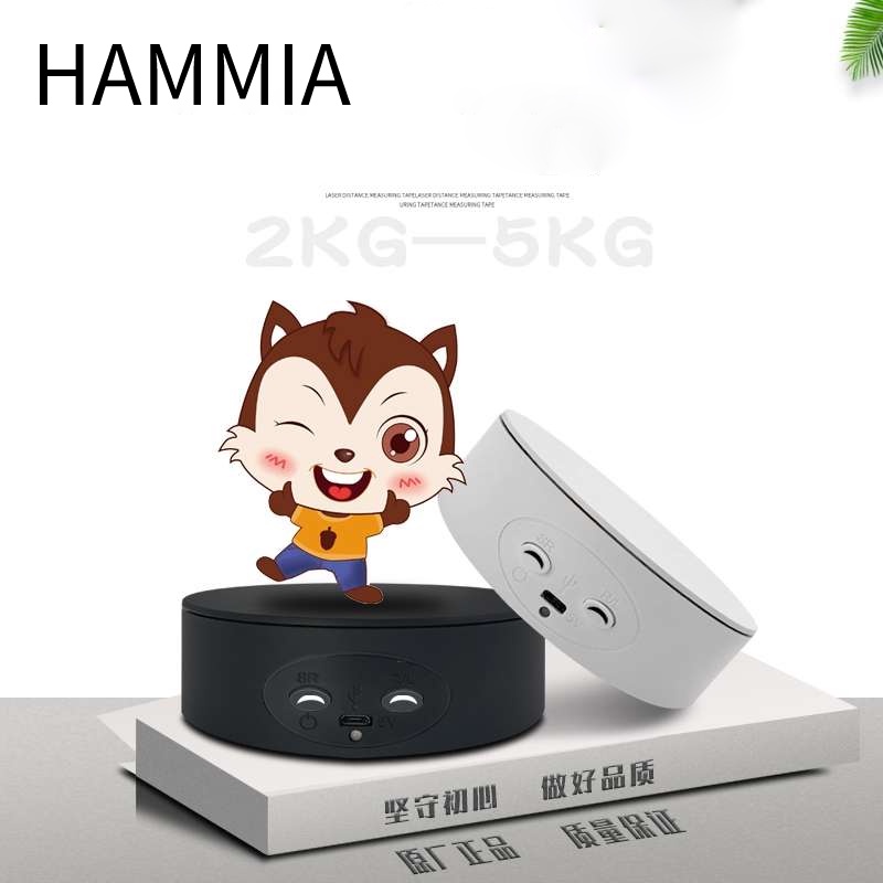 hammia-แท่นวางขวดไวน์ไฟฟ้า-หมุนได้-360-องศา-รับน้ําหนักได้สูงสุด-6-6-ปอนด์-electric-wine-bottle