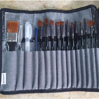 ชุดพู่กัน  18 ชิ้น Giorgione Set Of 18 Artist paint brush