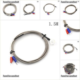 Familiesandhot เทอร์โมคัปเปิล เซนเซอร์อุณหภูมิ แหวนโพรบ K