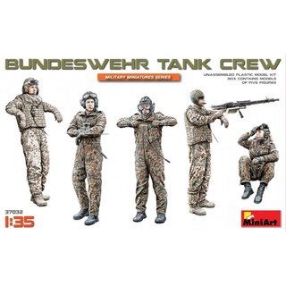 โมเดลประกอบ MiniArt 1/35 MI37032 BUNDESWEHR TANK CREW