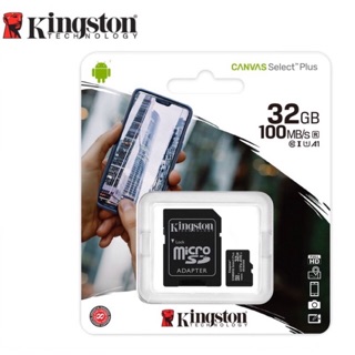 ภาพขนาดย่อของภาพหน้าปกสินค้าของแท้ประกันศุนย์KINGSTON MICRO SD CARD 32GB Class 10 จากร้าน mwmshop บน Shopee ภาพที่ 1