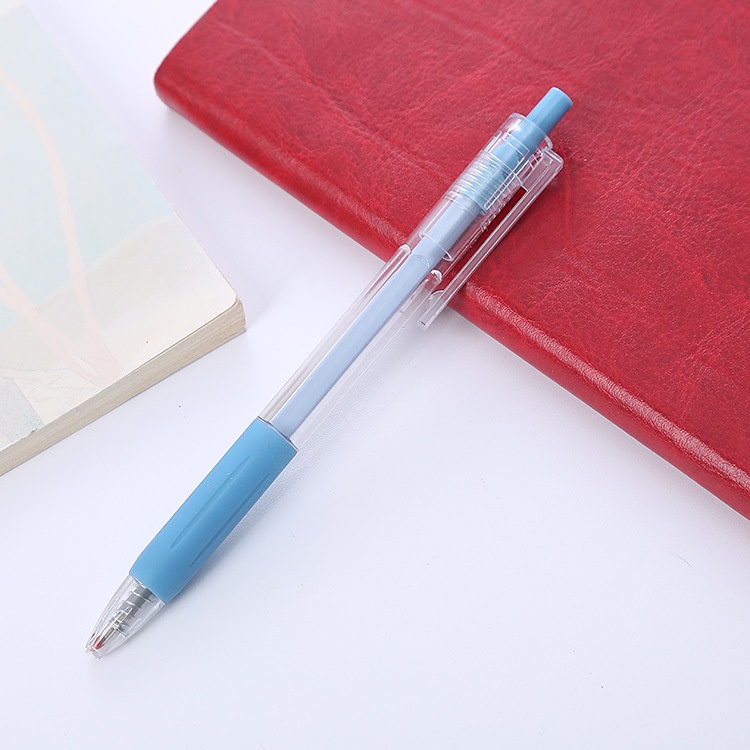 กดปากกาเจล-0-5-มม-หมึกสีดำ-ปากกาเจล-ปากกาสี-เครื่องเขียนนักเรียน-อุปกรณ์สำนักงาน