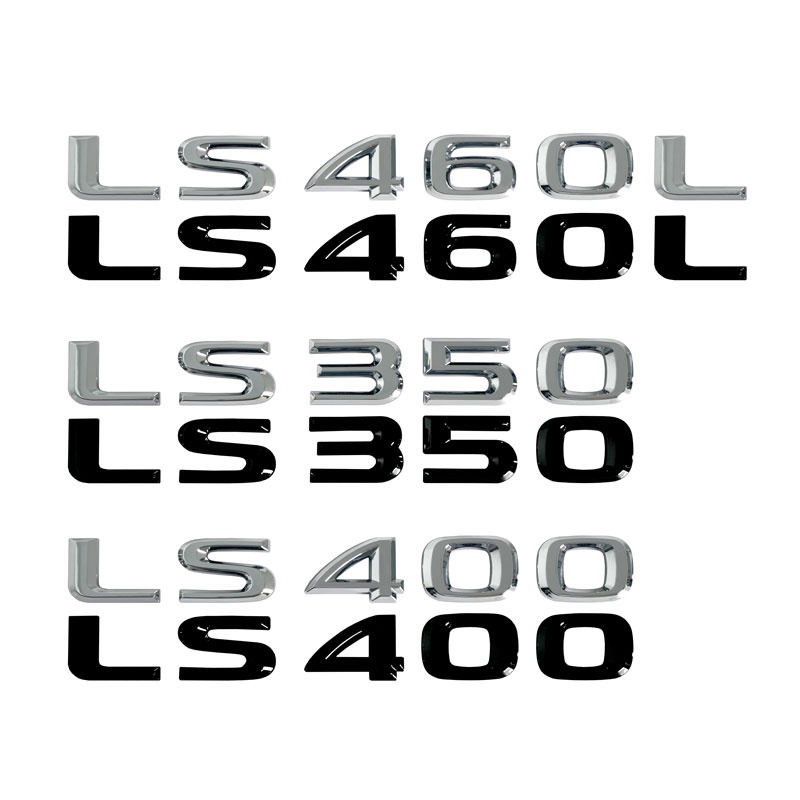 สติกเกอร์ตราสัญลักษณ์-สําหรับติดตกแต่งตัวถังรถยนต์-lexus-ls460l-ls350-ls400