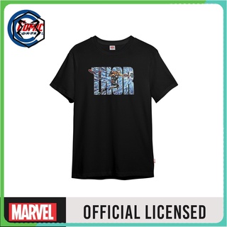 เสื้อยืดกราฟิกผู้ชาย Thor Love and Thunder Logo สินค้าเฉพาะจุด เสื้อยืดผู้ชาย