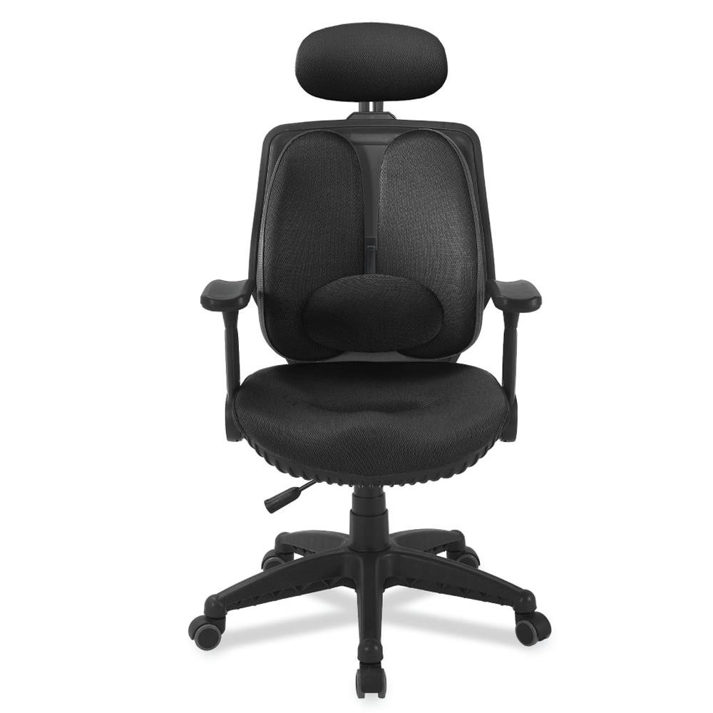เก้าอี้สำนักงาน-เก้าอี้เพื่อสุขภาพ-ergotrend-dual-06bff-สีดำ-เฟอร์นิเจอร์ห้องทำงาน-เฟอร์นิเจอร์-ของแต่งบ้าน-ergonomic-of