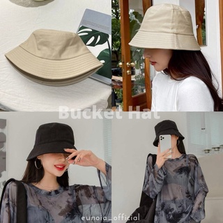 [พร้อมส่ง] Bucket Hat หมวกบักเก็ต หมวกสไตล์เกาหลี 🤍🖤