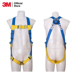 3M 1390024 HARNESS BACK ,FRONT  3เอ็ม 1390024 ชุดนิรภัยแบบเต็มตัว มี D-ring หลัง 1 จุด, หน้า 1 จุด