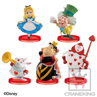 Disney WCF Story.01 Alice in the Wonderland 5pcs