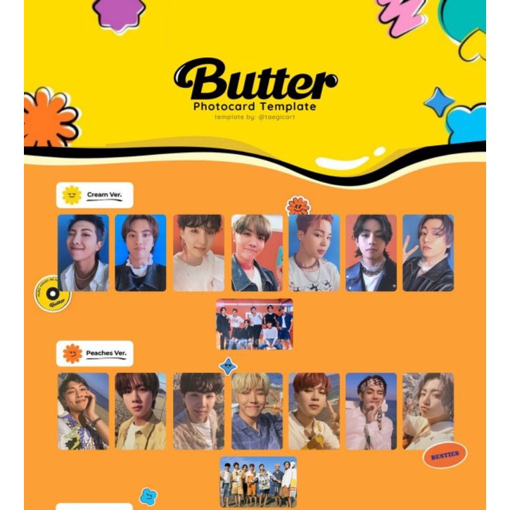 โค้ดลด15-ทักเดม-album-bts-butter-อัลบั้ม-cream-peach-ver