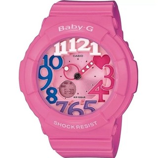 Casio Baby-G นาฬิกาข้อมือผู้หญิง สีชมพู สายเรซิ่น รุ่น BGA-131-4B3