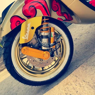 ฝาครอบตะเกียบหน้า อลูมิเนียม CNC สําหรับ Vespa GTS 300 250 Sprint Primavera LX LXV 125 150