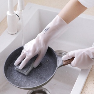 ถุงมือ ถุงมือยาง ถุงมือล้างจาน ถุงมือพลาสติก ถุงมือล้างจานถุงมือซิลิโคน ถุงมือยางอเนกประสงค์ ใช้สำหรับทำความสะอาด